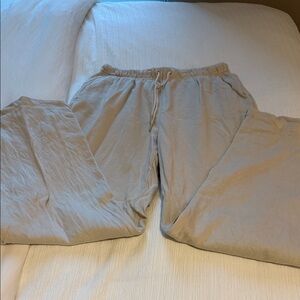 Old Navy Beige Wide Leg Pants